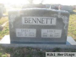 Early Bennett