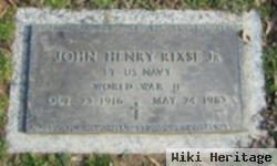 John Henry Rixse, Jr