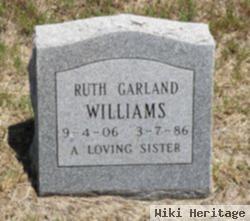 Ruth M. Garland Williams