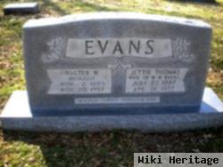 Jettie Thomas Evans