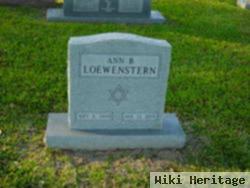 Ann B Loewnstern