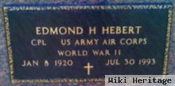 Edmond Hector "bud" Hebert