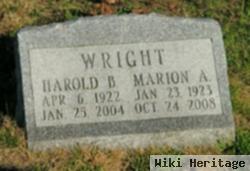 Harold B Wright