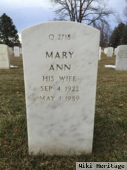 Mary Ann Wolfe