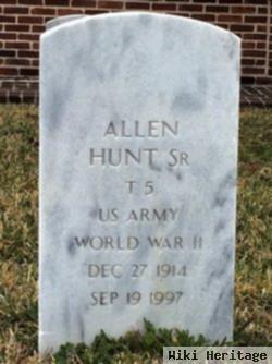 Allen Hunt, Sr