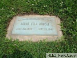 Sarah Ella Duncan