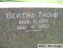 Bertha Thoms