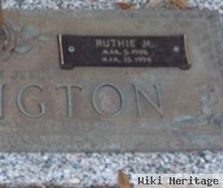 Ruthie Mae Wheeler Harrington