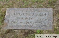 Christine A Kreh