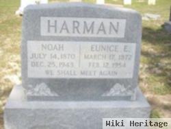 Eunice Ellen Johnson Harman (Harmon)