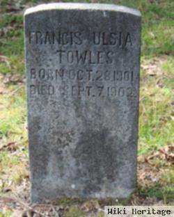 Francis Ulsia Towles