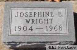 Josephine E Wright