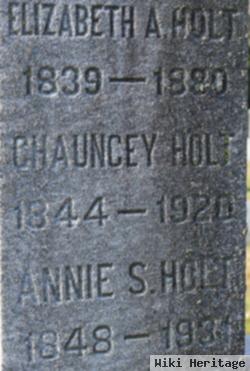 Elizabeth A. Holt