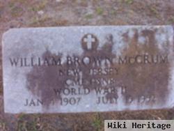 William Brown Mccrum