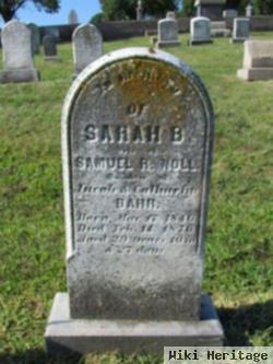 Sarah B. Bahr Noll