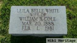 Leila Belle White Cole