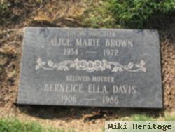 Bernice E. Davis