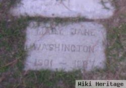 Mary Jane Washington