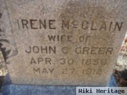 Irene Mcclain Greer