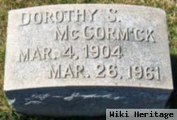 Dorothy S Stofflett Mccormick