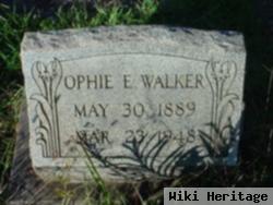 Ophie E. Walker