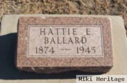 Hattie Elizabeth Ballard