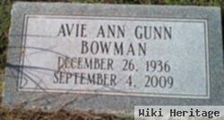 Avie Ann Gunn Bowman