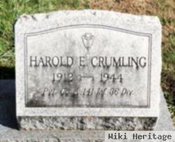 Pvt Harold Everett Crumling