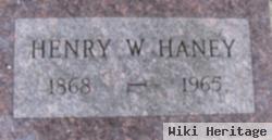 Henry W Haney