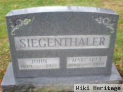 Margaret Catherine Mohler Siegenthaler