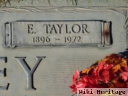 E. Taylor Seeley