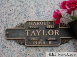 Harold Earl Taylor