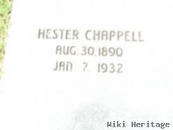 Hester Chappell