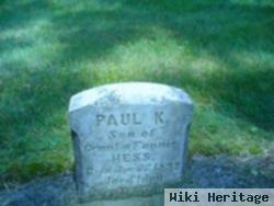 Paul K Hess