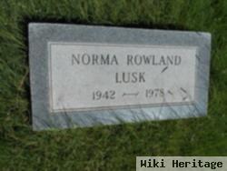 Norma Faye Rowland Lusk