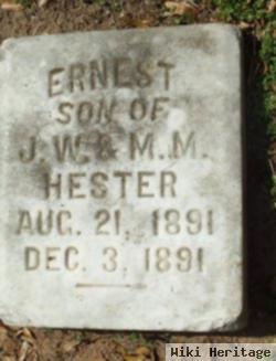 Ernest Hester