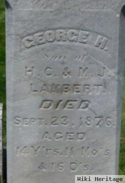 George H. Lambert