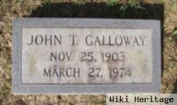 John T Galloway