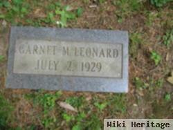 Garnet M. Leonard