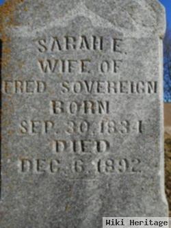 Sarah E. Sovereign