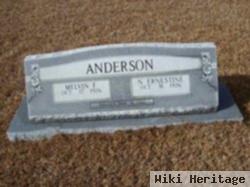 Melvin F Anderson