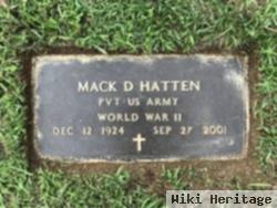 Mack D Hatten