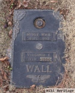 Msgt William E Wall