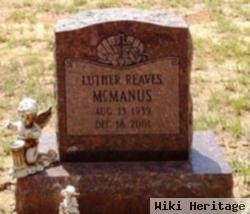 Luther Reaves Mcmanus