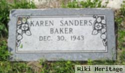 Karen Elizabeth Sanders Baker