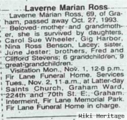 Laverne Marian Ross