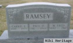 Paul O Ramsey