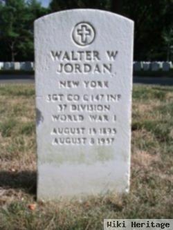 Walter W Jordan