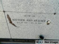 Matthew John Kraemer