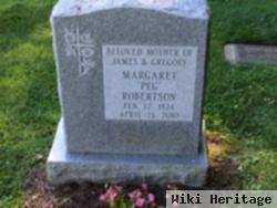 Margaret "peg" Robertson